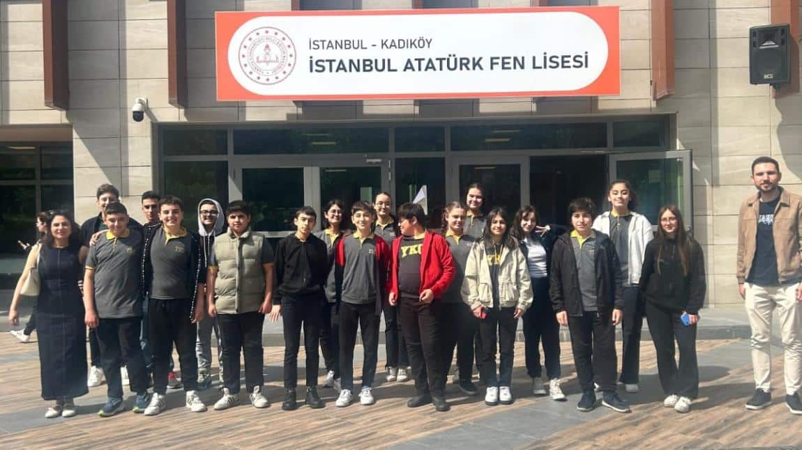 8.SINIF ÖĞRENCİLERİMİZ ATATÜRK FEN LİSESİ'Nİ ZİYARET ETTİLER.